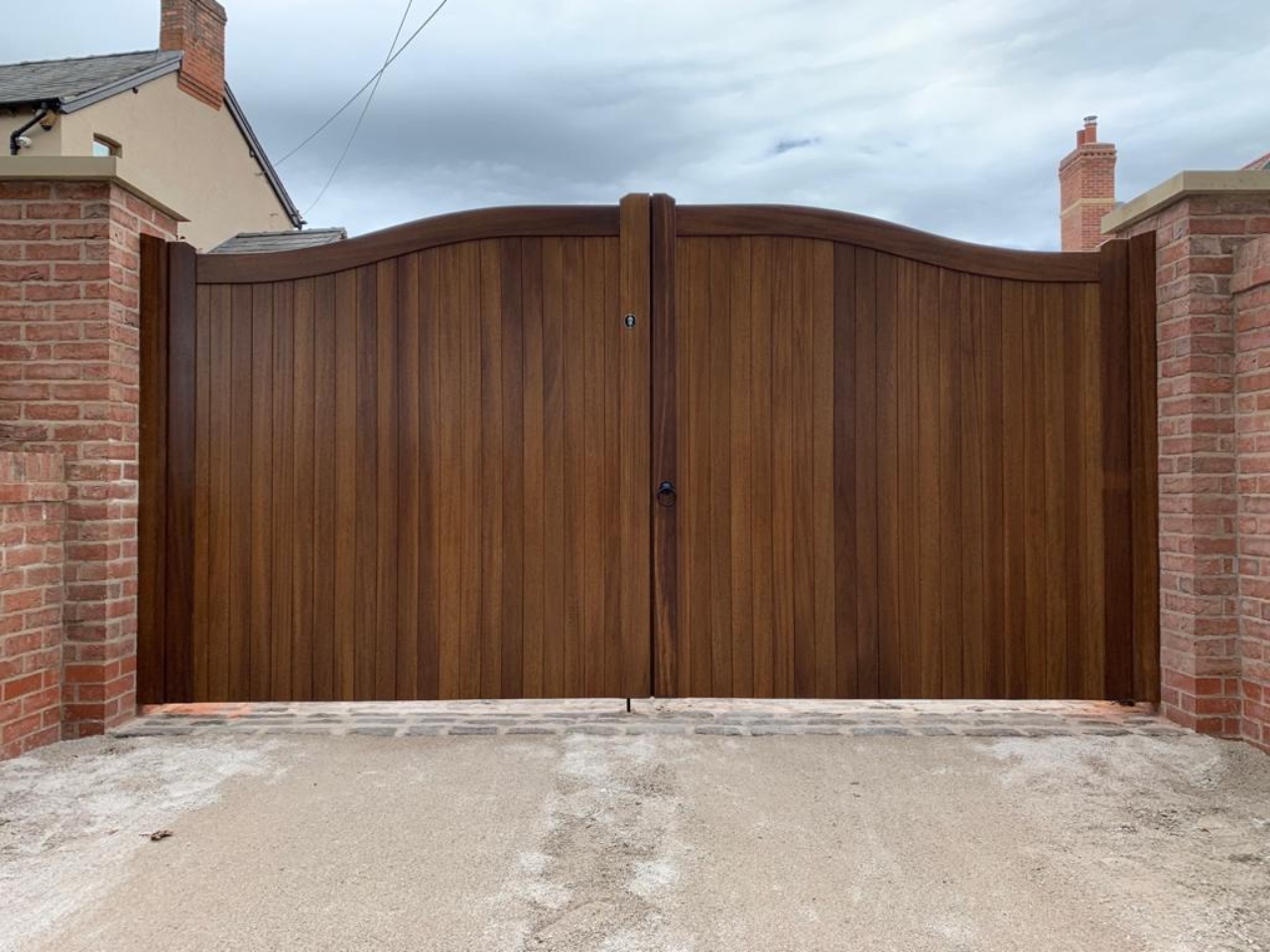 Wooden Driveway Gates Installations And Fitting Village Gates